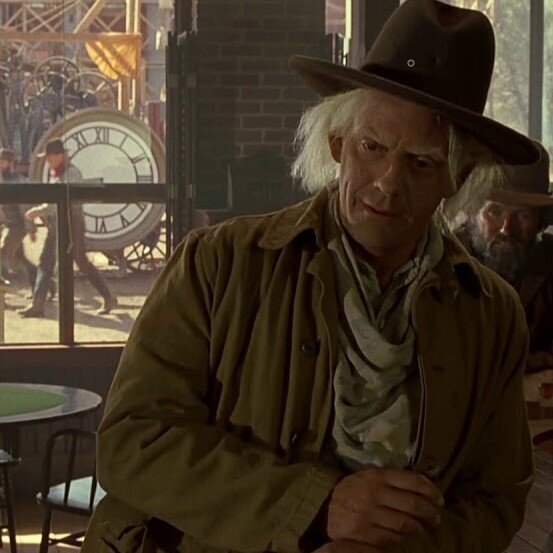 Доктор Эммет Браун, фильм "Назад в будущее 3", 1990