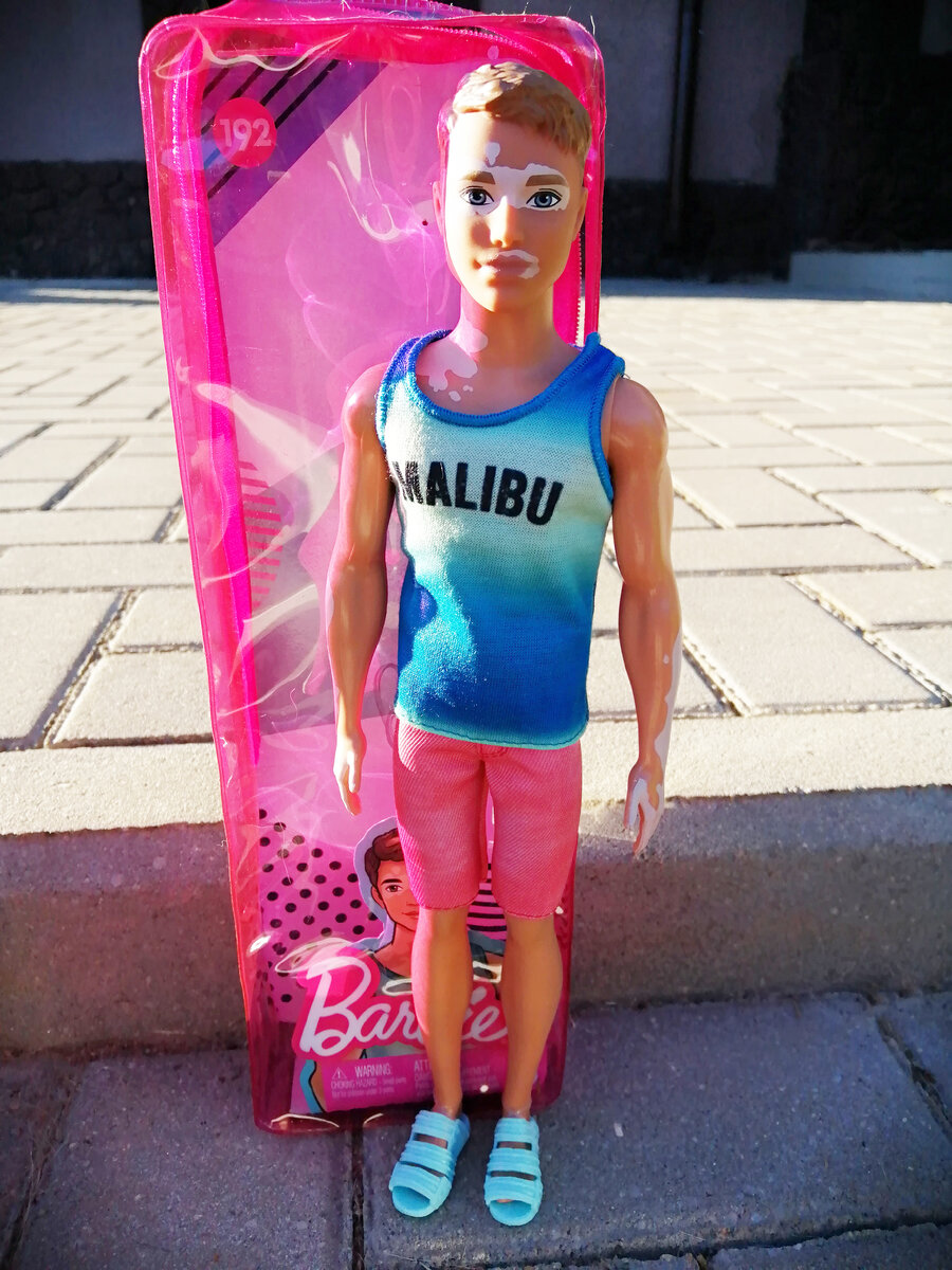 №192 Кен с витилиго