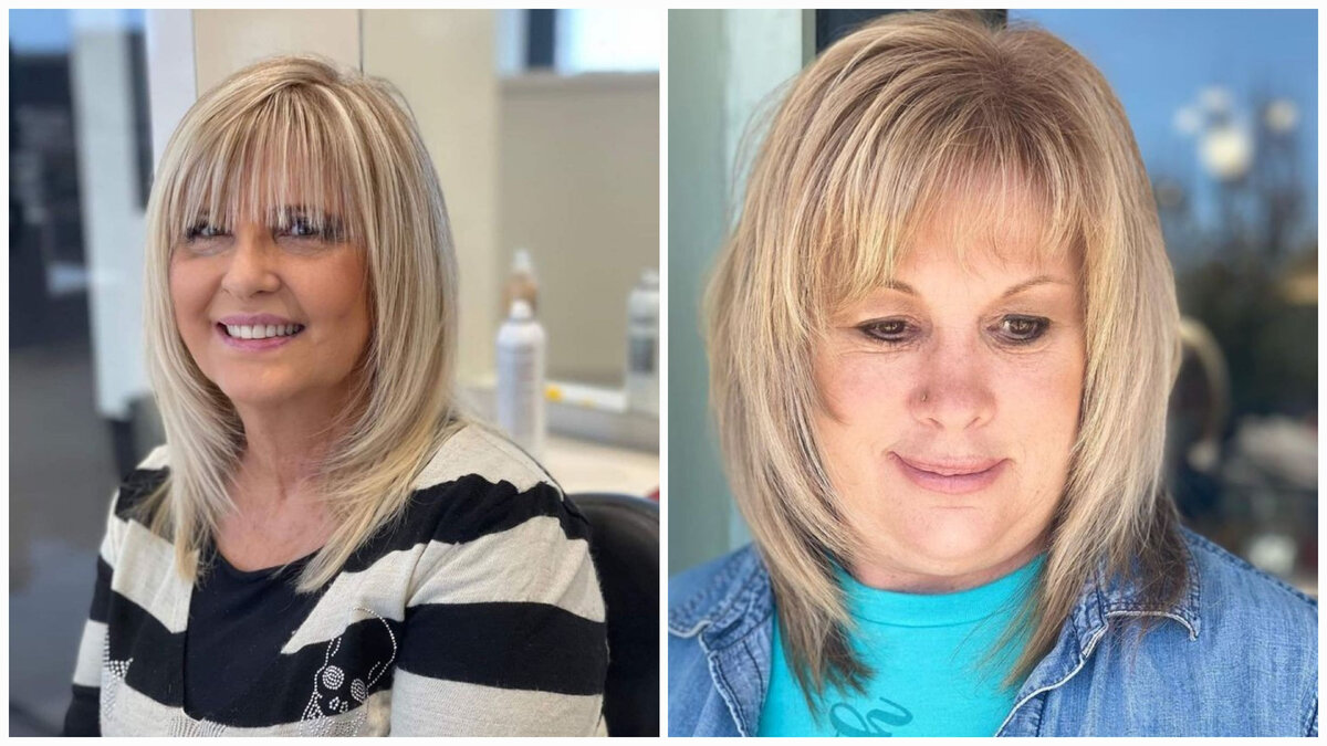 Каскадные стрижки.