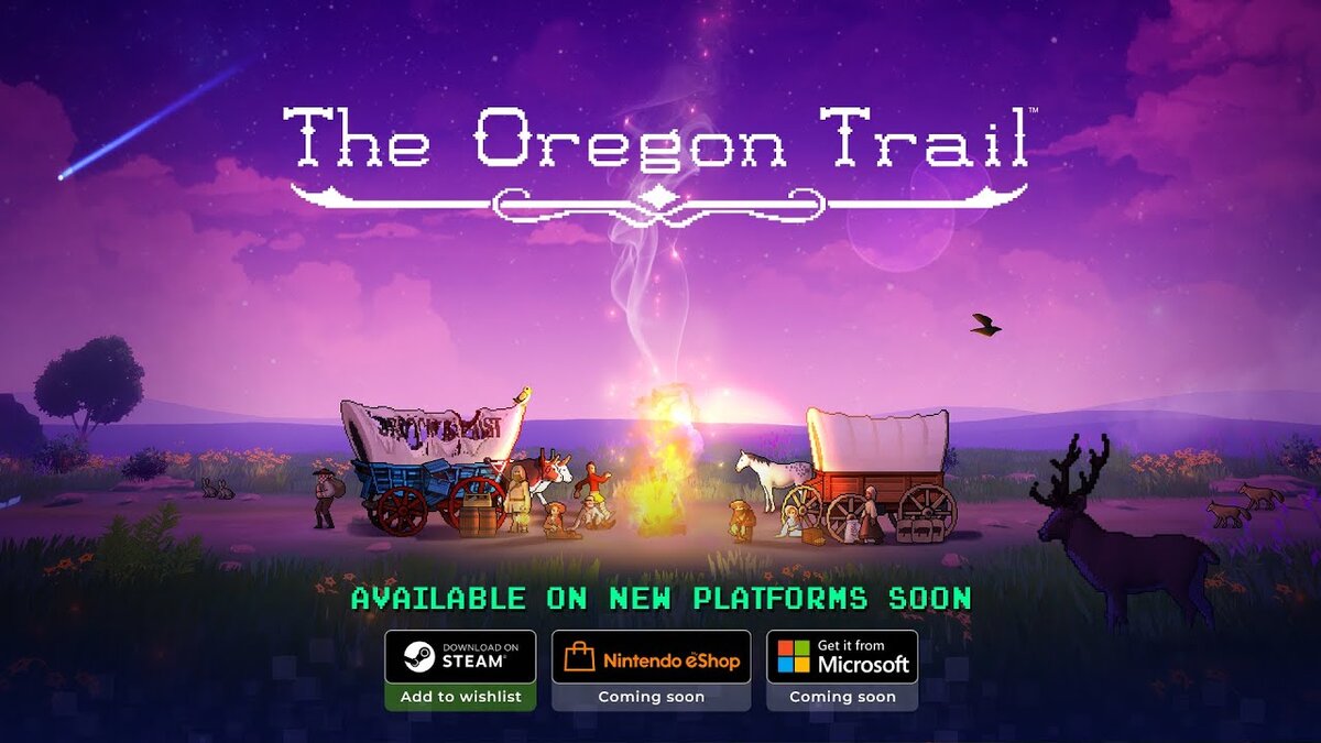 Игра The Oregon Trail!