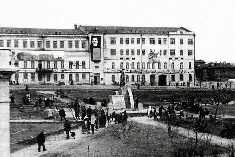 Красная площадь Курска в 1933 году