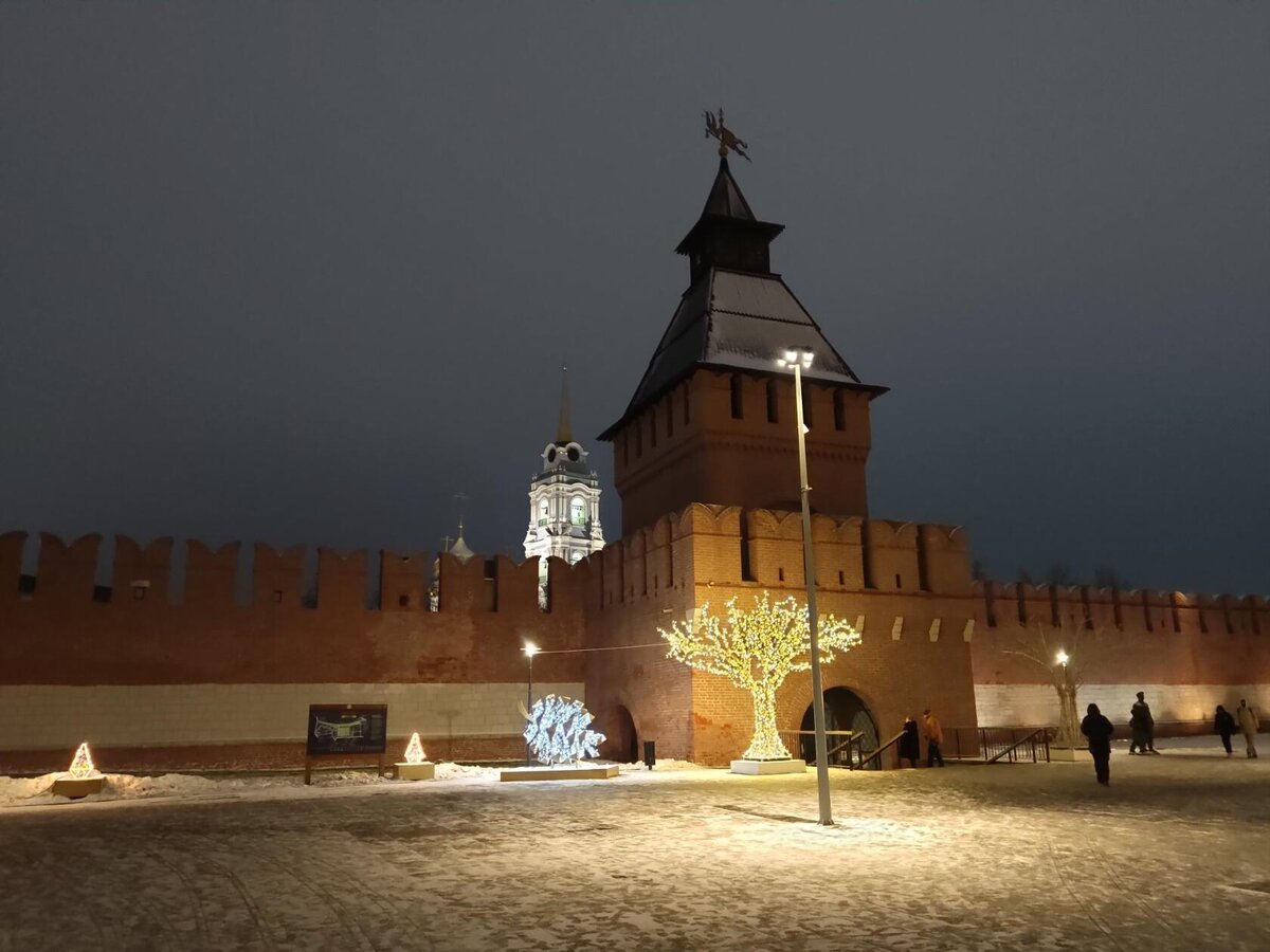 Тульский Кремль, башня Пятницких ворот.