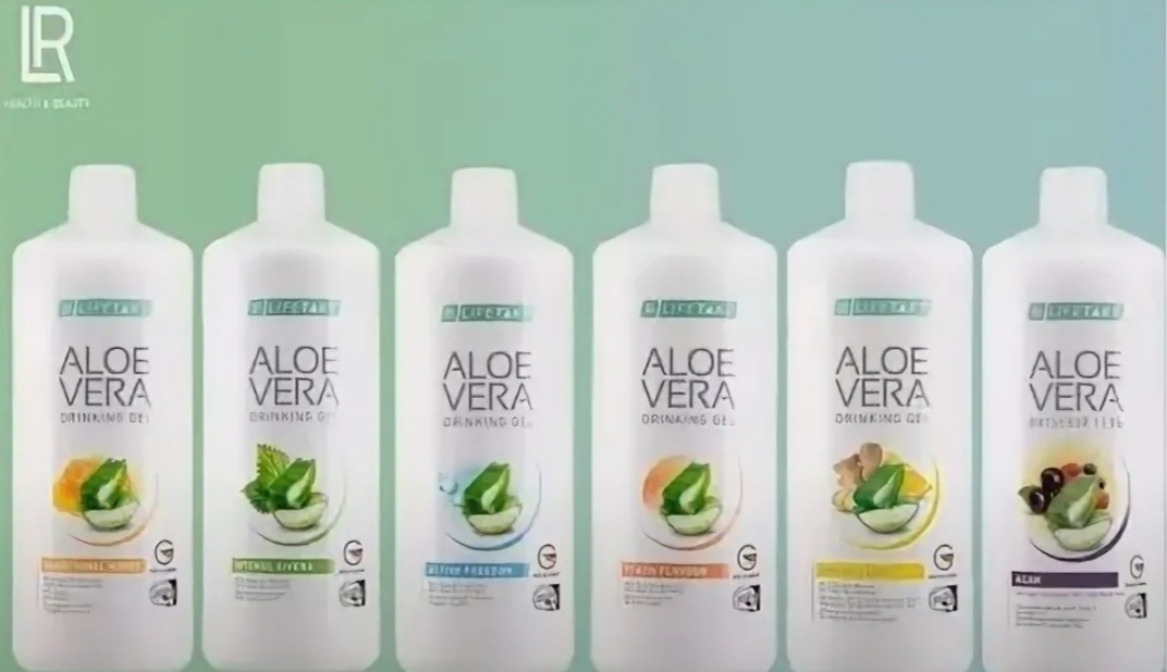 В линейке LR 6 видов Питьевого Геля Алоэ Вера для различных систем организма 