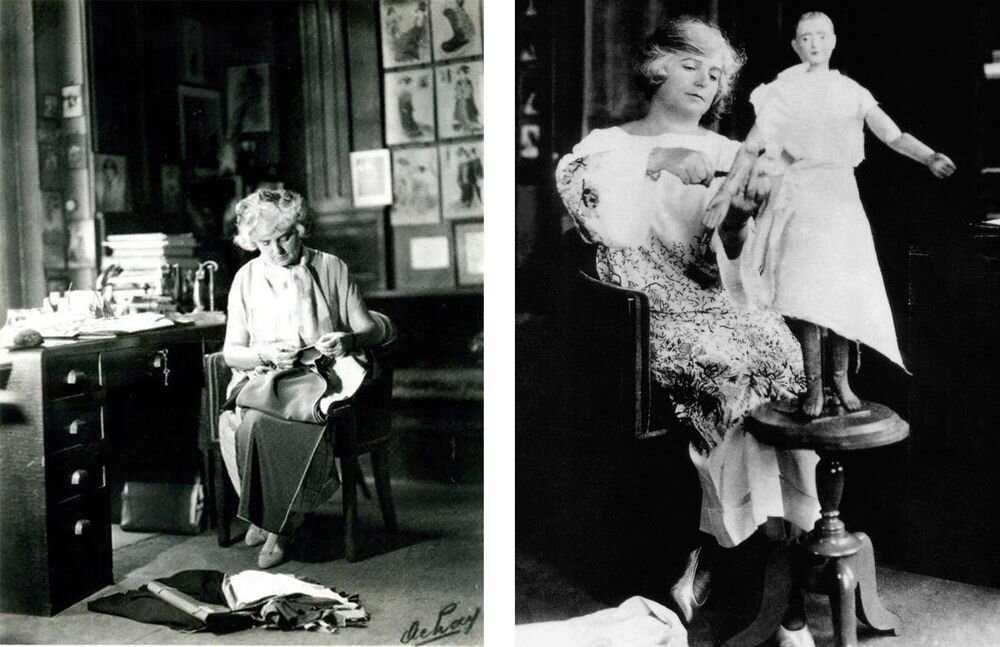 Мадлен Вионне за работой