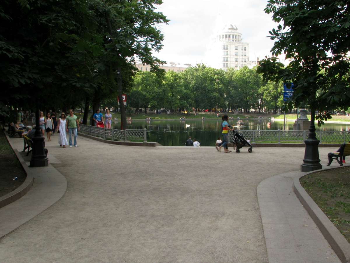 Патриарший пруд. Фото автора