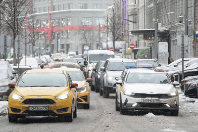    Дорожное движение в Москве ©Пелагия Тихонова РИАМО