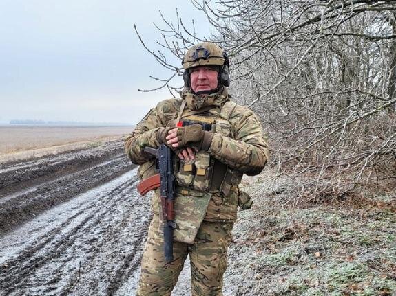    Дмитрий Рогозин в зоне проведения СВО. Фото: Telegram/t.me/rogozin_do