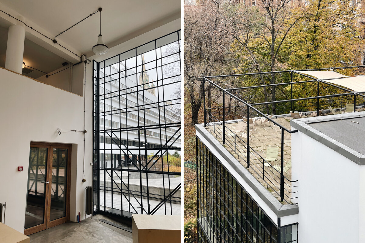 Попасть в кафе также могут владельцы карты музея "Гараж", который устраивает экскурсии по Дому Наркомфина. На фото коммунальный блок