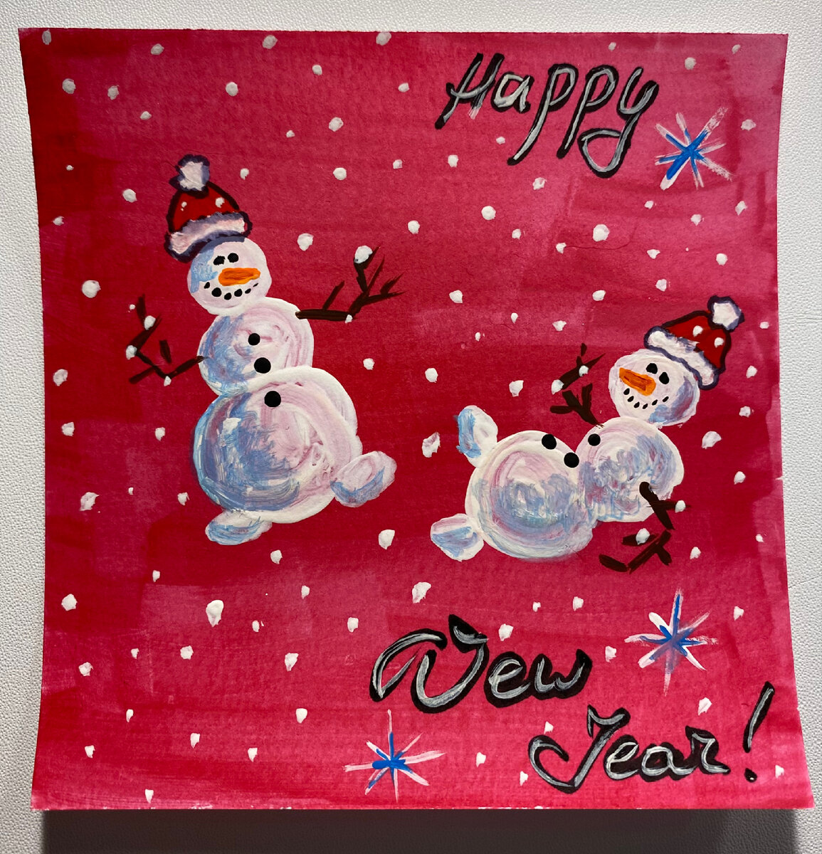 Друзья снеговики 🫂☃️