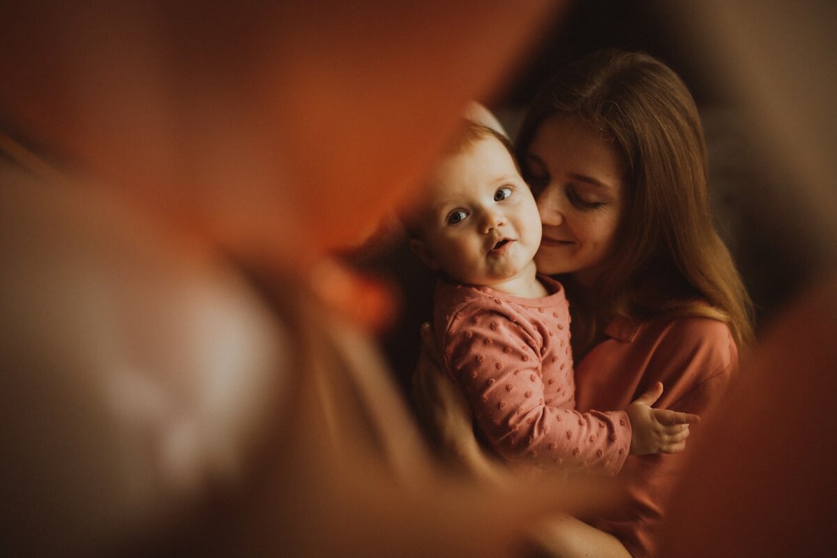 Мне очень нравится быть мамой этой крошки)