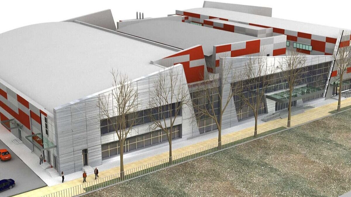    Проект спорткомплекса в московском районе Куркино© mos.ru