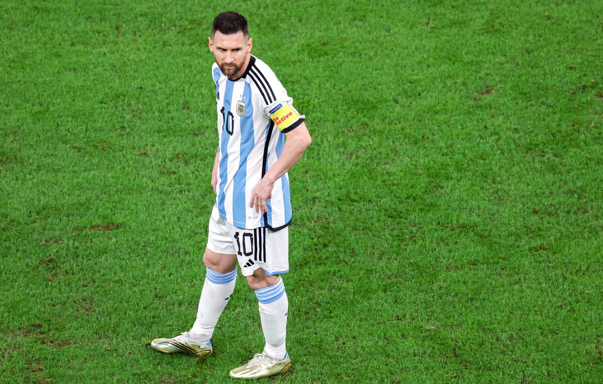    Нападающий сборной Аргентины Лионель Месси  Сергей Бобылев/ТАСС