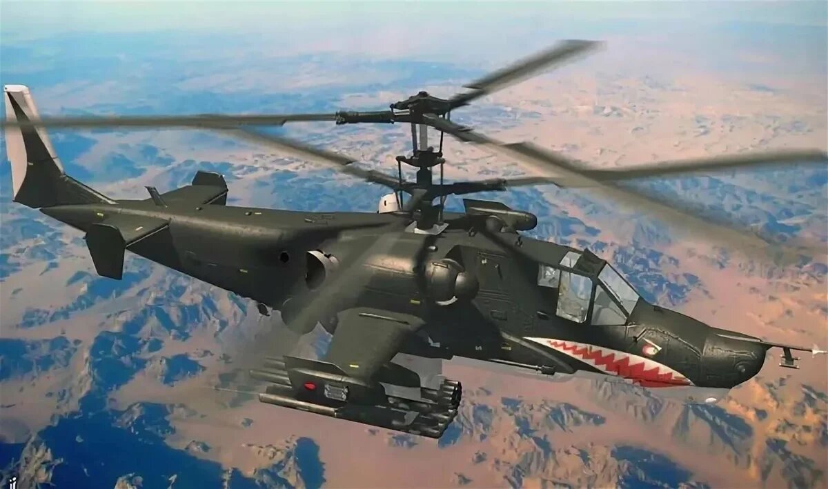 Вертолет черная акула фото крупным планом