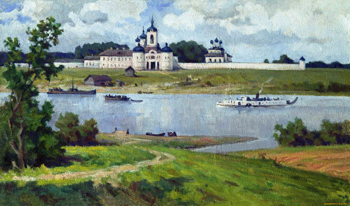 В своих картинах левитан не уходил в сказочный мир или в древнерусскую старину