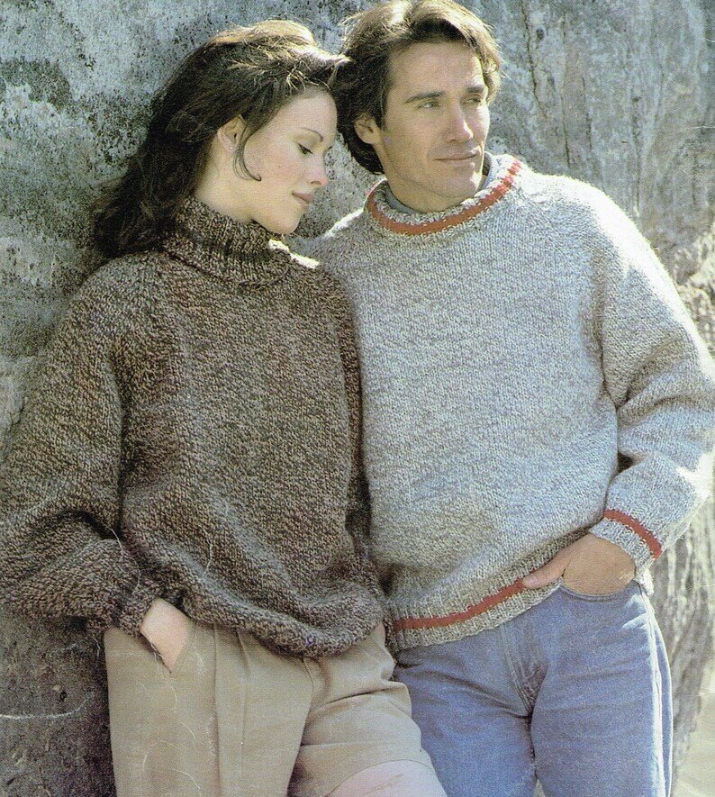 Подборка ретро-моделей вязаной одежды. Идеи из журналов, сайта ...