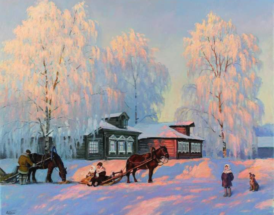 Масло .холст Источник   изображения: https://vk.com/id11289241 