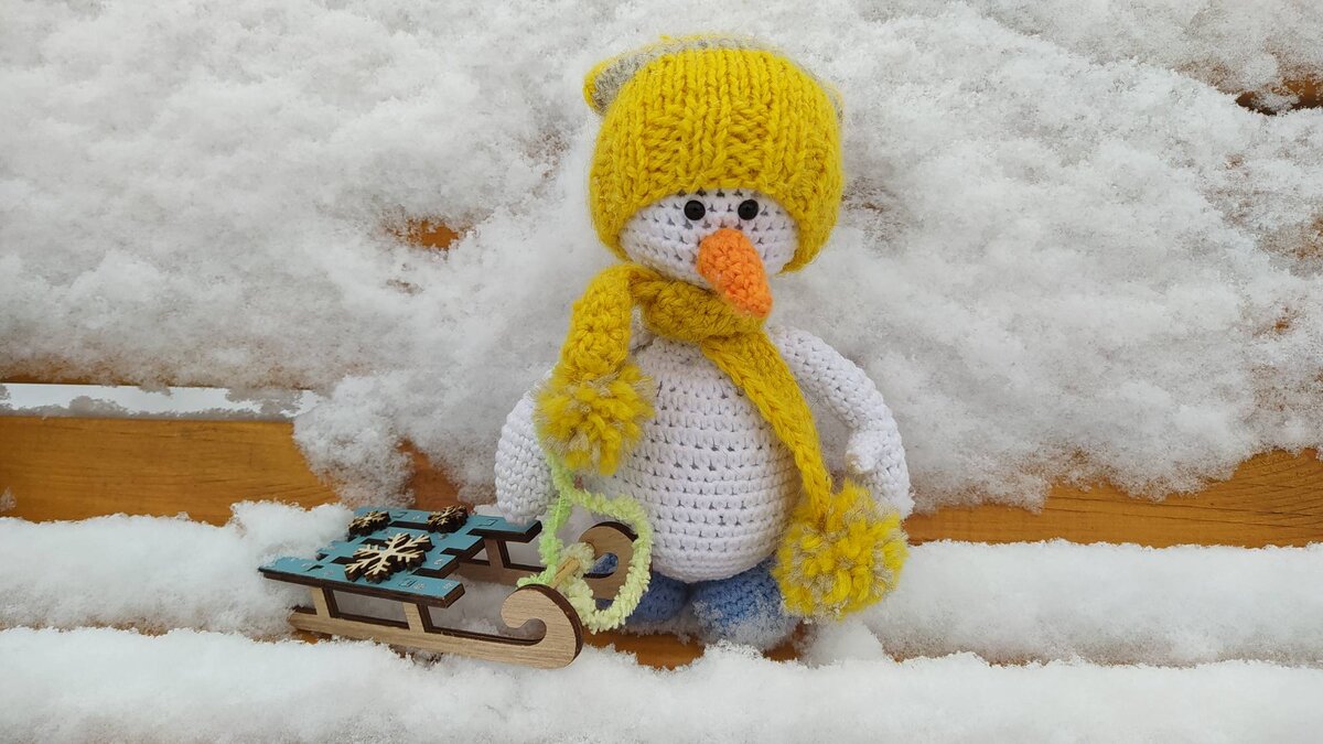 Взял свои любимые  саночки, и отправился в сторону леса.