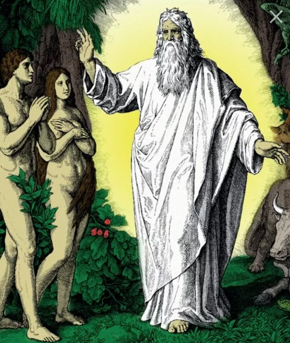 Сотворение Богом Адама и Евы