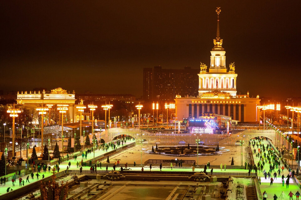    Каток ВДНХ. Фото: предоставлено организаторами