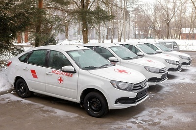    Санитарные автомобили в Подмосковье © Сайт Министерства здравоохранения Московской области