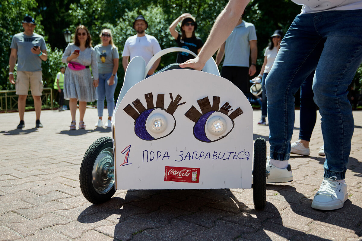 Каждый автомобиль на этом тимбилдинге получается со своим характером!