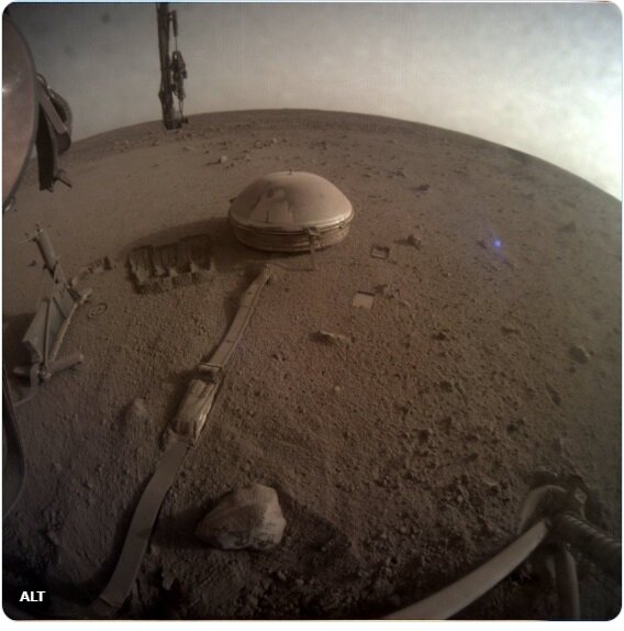    Последний снимок InSight NASA