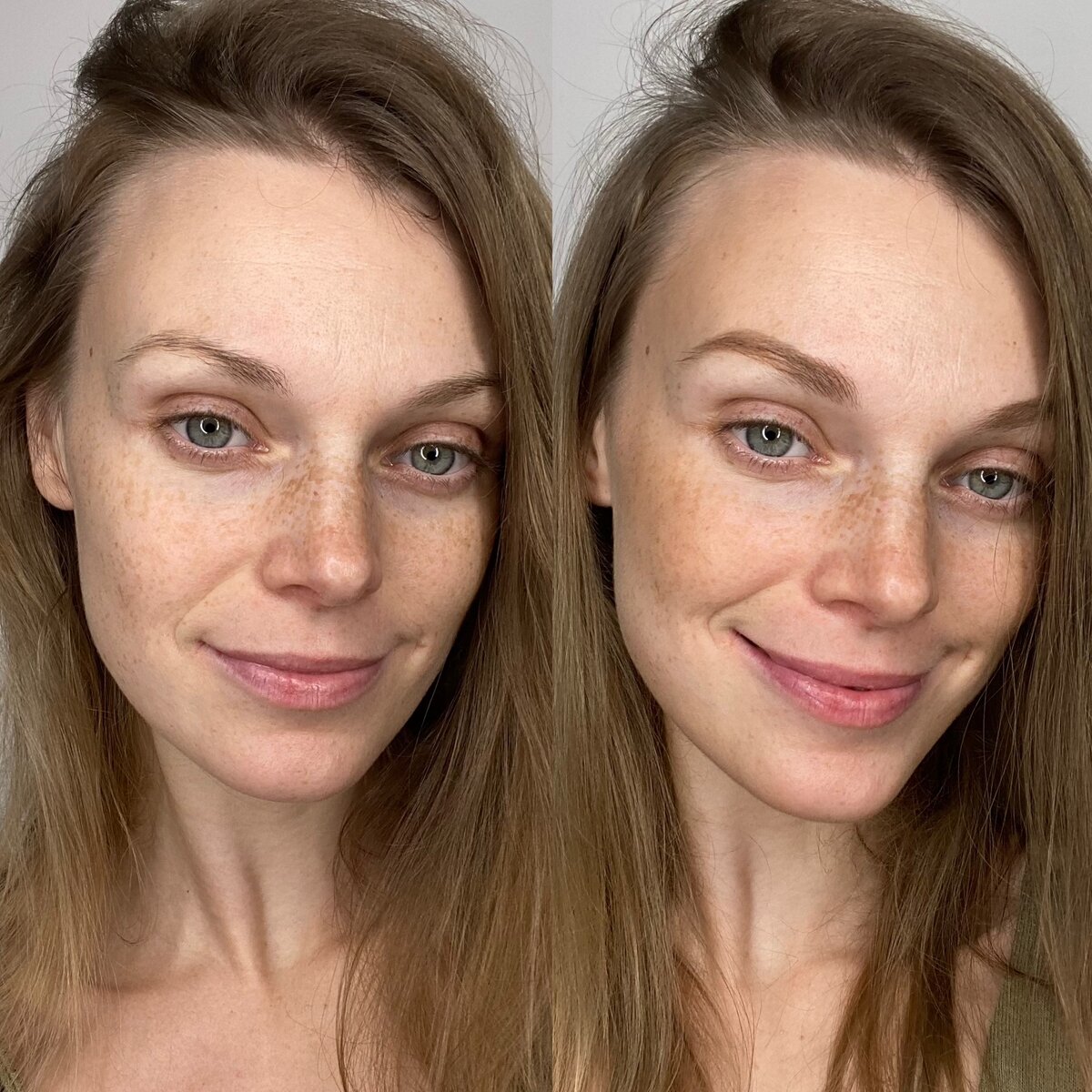 Вот таким я вижу контуринг лица. Мягким и естественным. Контуринг выполнен эмульсионным скульптором и закреплён сухим.