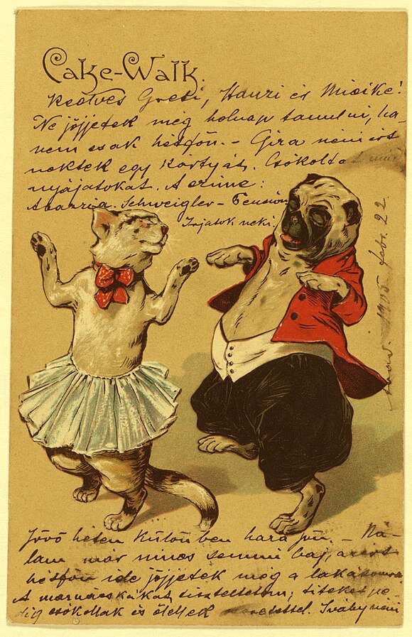 Додя и Арчибальд. Miscellaneous Items in High Demand, PPOC, Library of Congress, Public domain, через Викисклад