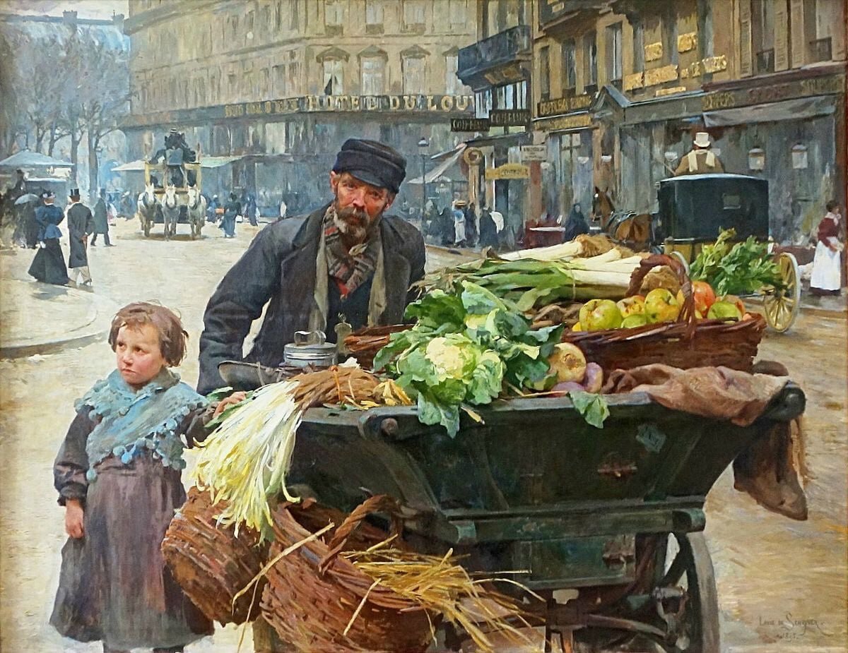 Луи-Мари де Шривер (Луи-Мари де Шривер, 1862-1942), ′′ Купец четырех сезонов ′′