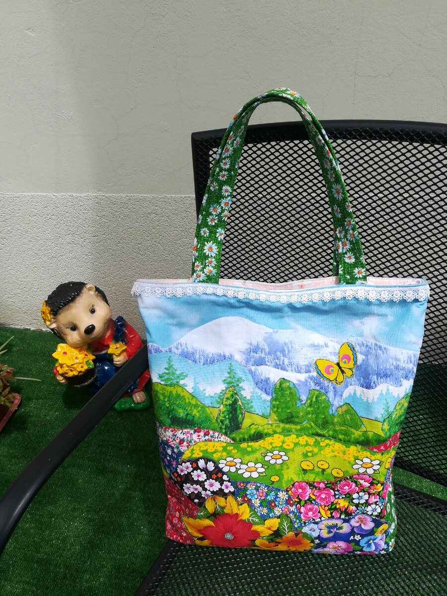 Моя лоскутная сумка "Солнечное лето"