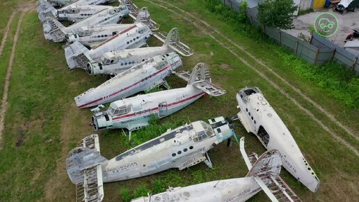 Осталось от СССР. Нашёл огромную свалку с самолётами Ан-2 😍🛩⚰️