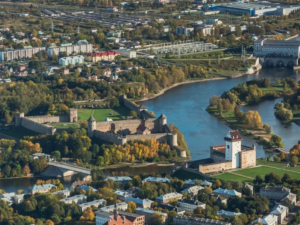 Нарва панорама