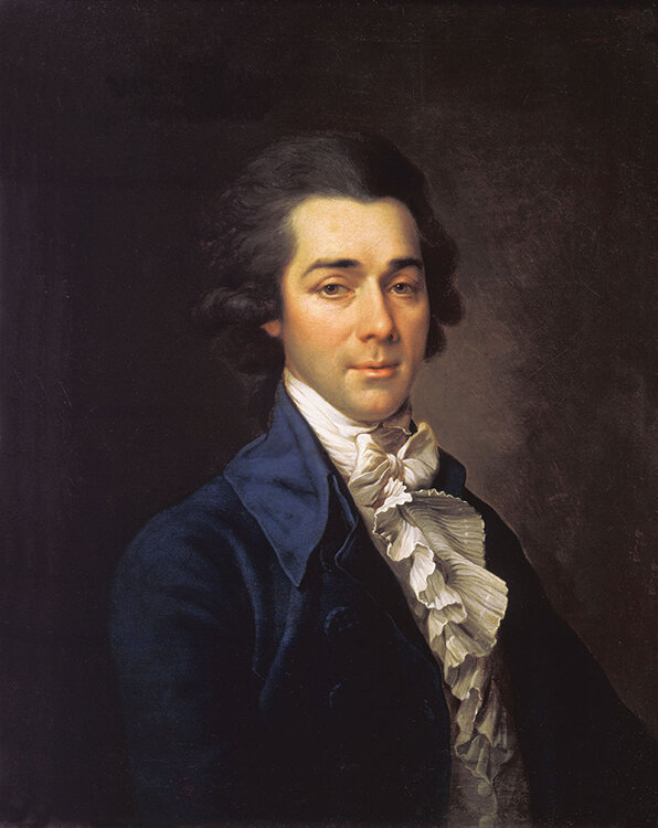Портрет архитектора Николая Львова работы Д.Г. Левицкого (1789 год) 