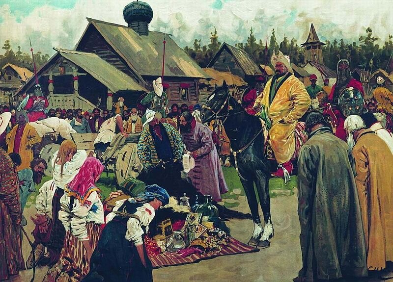 С. В. Иванов. «Баскаки». 1909г.