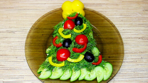 новогодний салат елочка рецепт с фото | Дзен