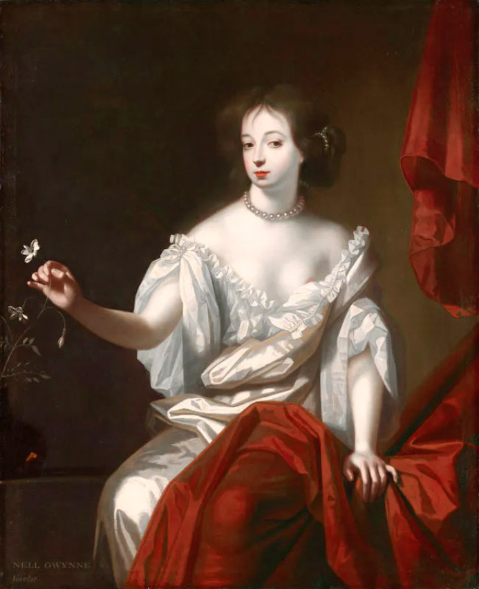 Портрет Нелл Гвин (1650–1687), любовницы Карла II. en.wikipedia.org en.wikipedia.org