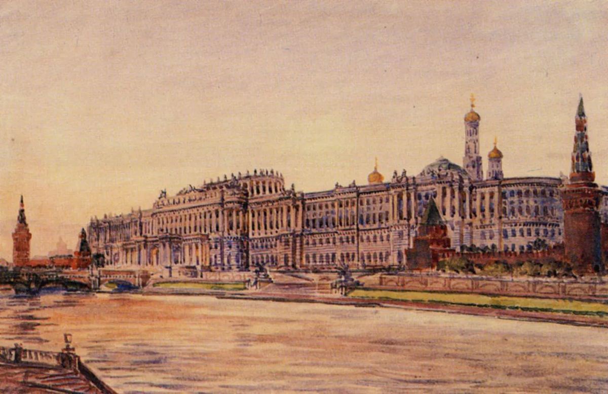 Так должен был выглядеть дворец