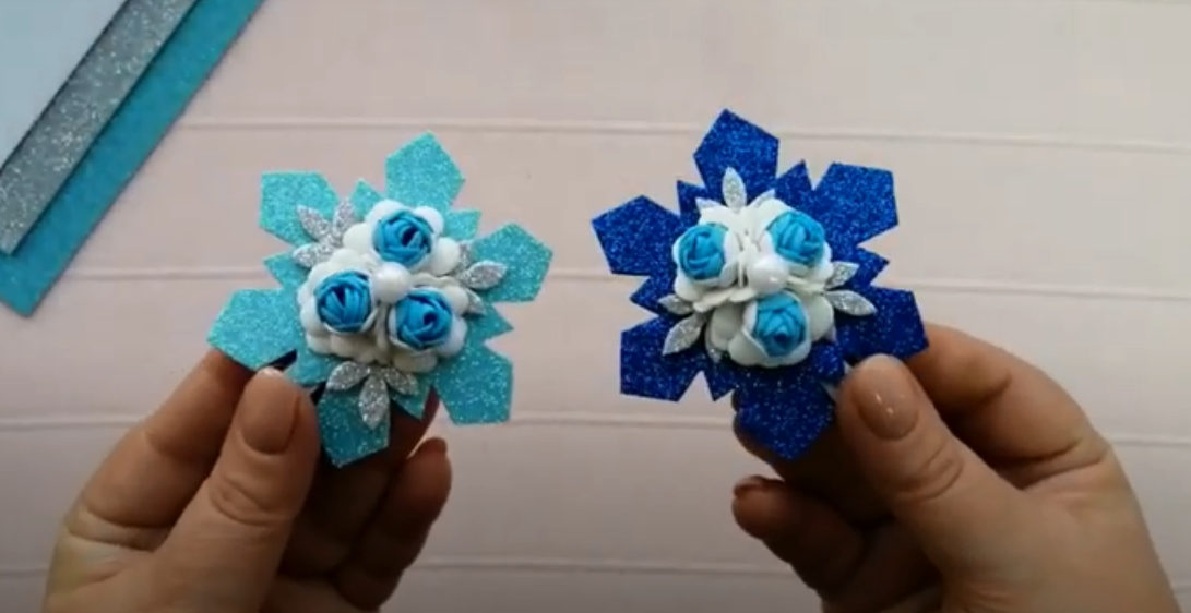 Вот такие красивые заколки для волос должны получится