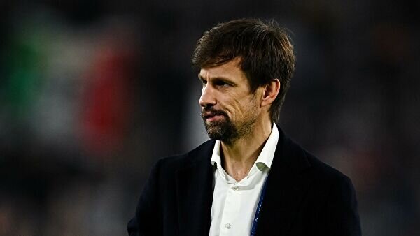    Главный тренер ФК "Зенит" Сергей Семак после окончания матча группового этапа Лиги Чемпионов УЕФА сезона 2021/22 между ФК "Ювентус" (Турин, Италия) и ФК "Зенит" (Санкт-Петербург, Россия).© РИА Новости / Алексей Филиппов