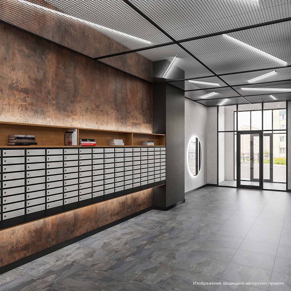 Входная группа в доме "Пешков"