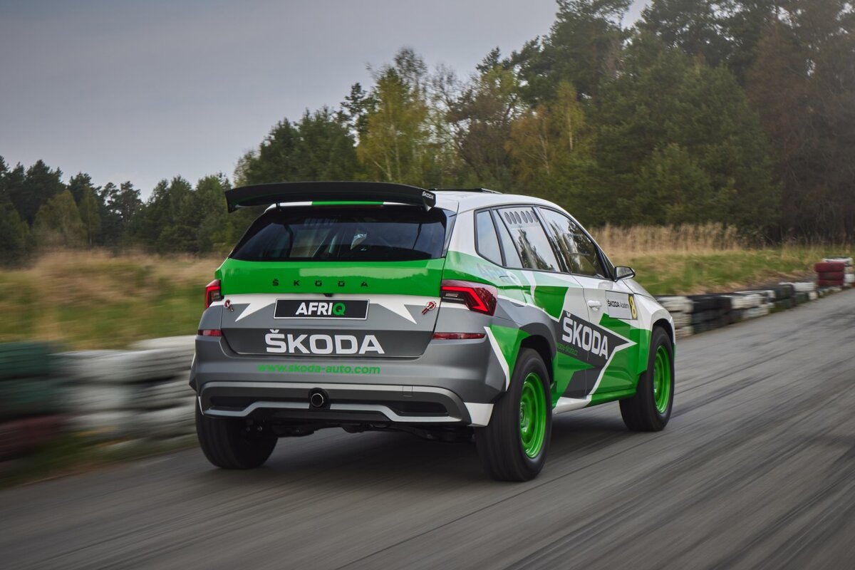 Skoda r5 Rally Team disaygn