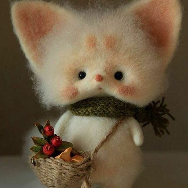 Игрушка в технике валяние