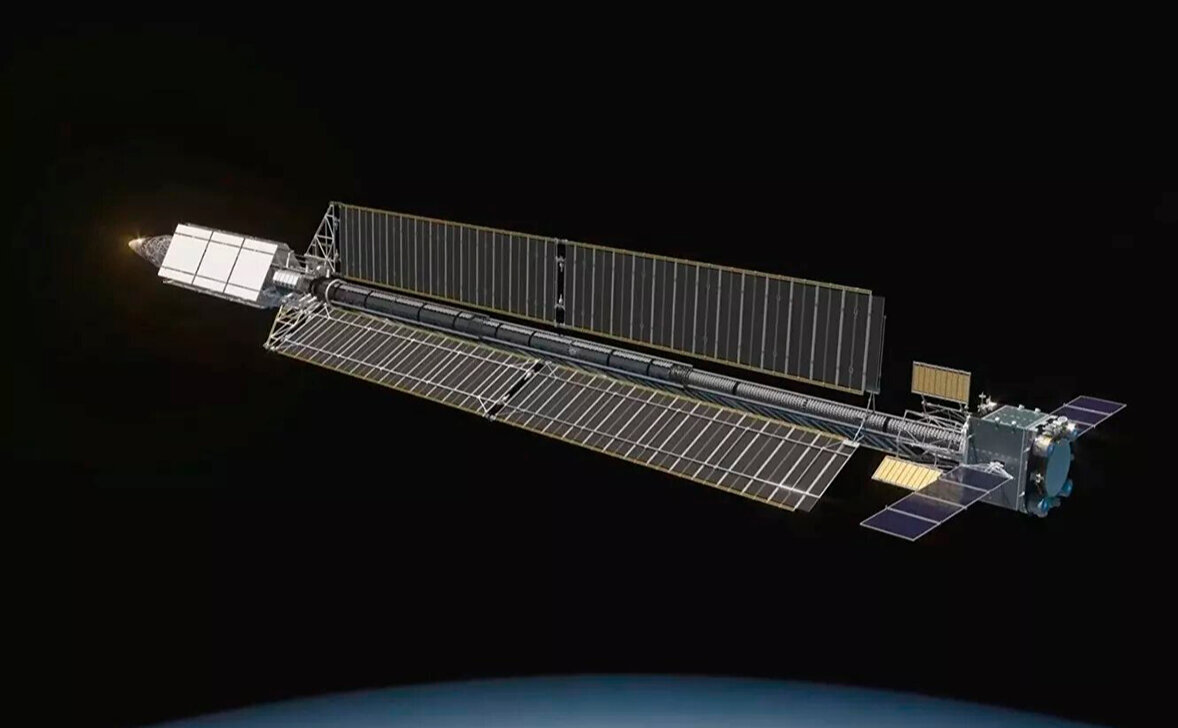 Космический буксир "Зевс". Компьютерная модель. Роскосмос
