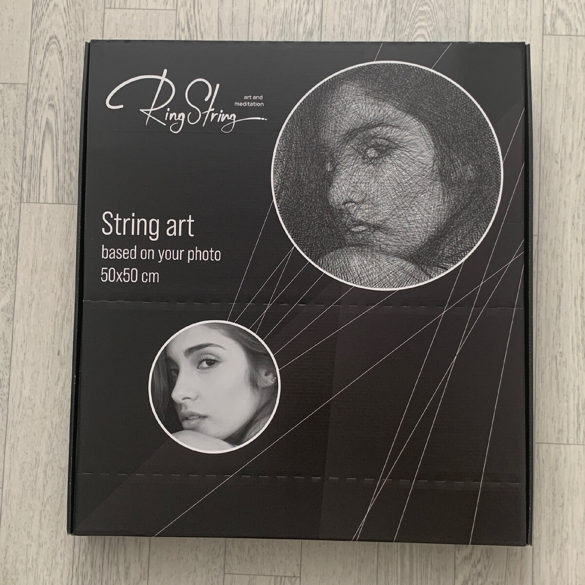 Набор для создания картины нитями RingString