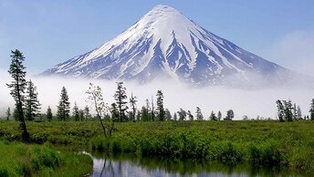 Самые России Топ10, большие вулканы.