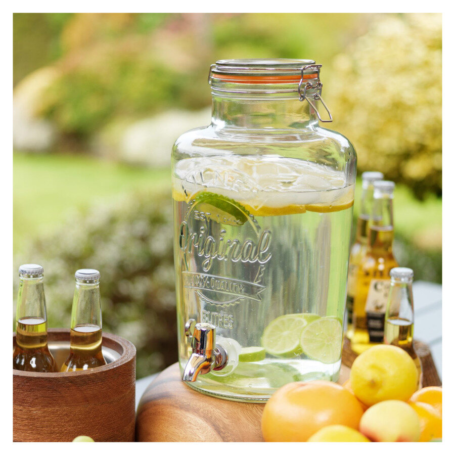 Лимонадник для напитков Kilner, стекло, Великобритания