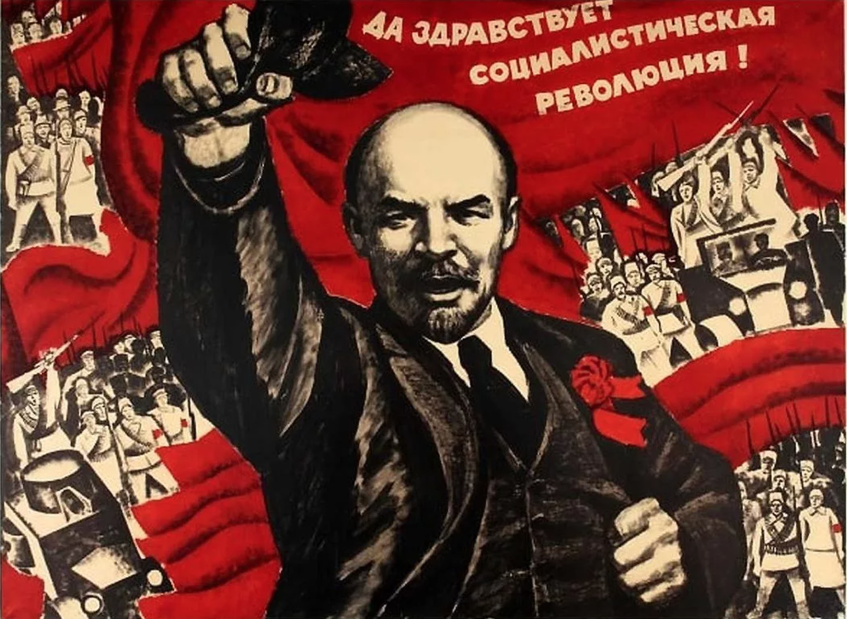 Две революции ленина. Плакаты Большевиков. Ленин и революция. Ленин плакат. Лозунги Советской власти.