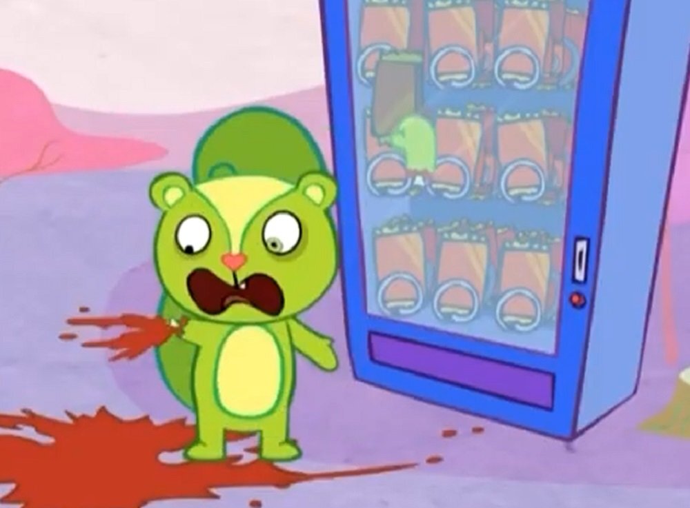 Скриншот кадра сериала «Happy Tree Friends»