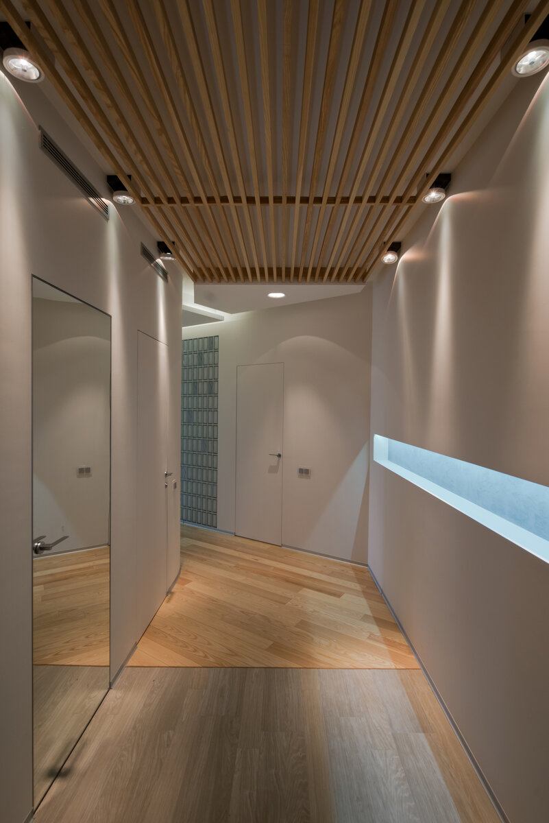 прихожая из проекта, реализованного бюро Шамсудина Керимова. 