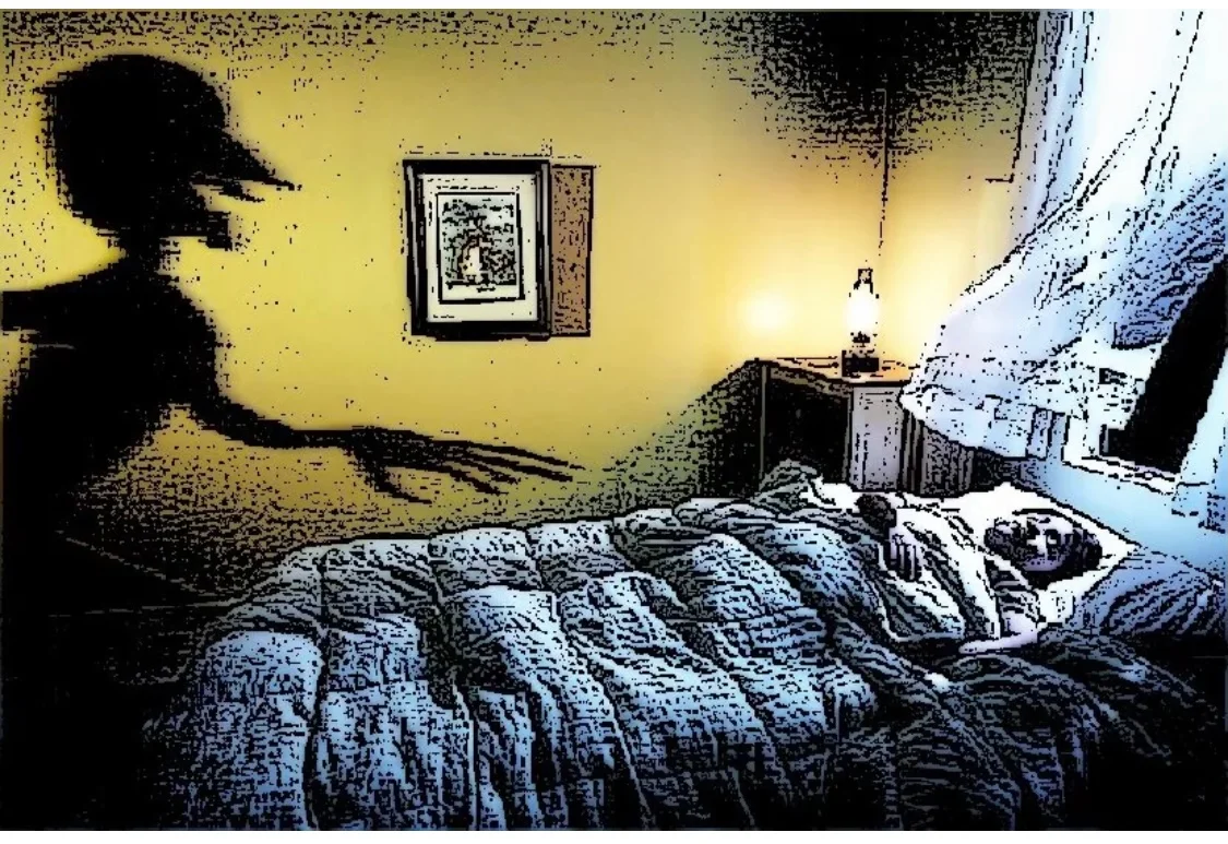К чему снится черный силуэт. Картины возле кровати.
